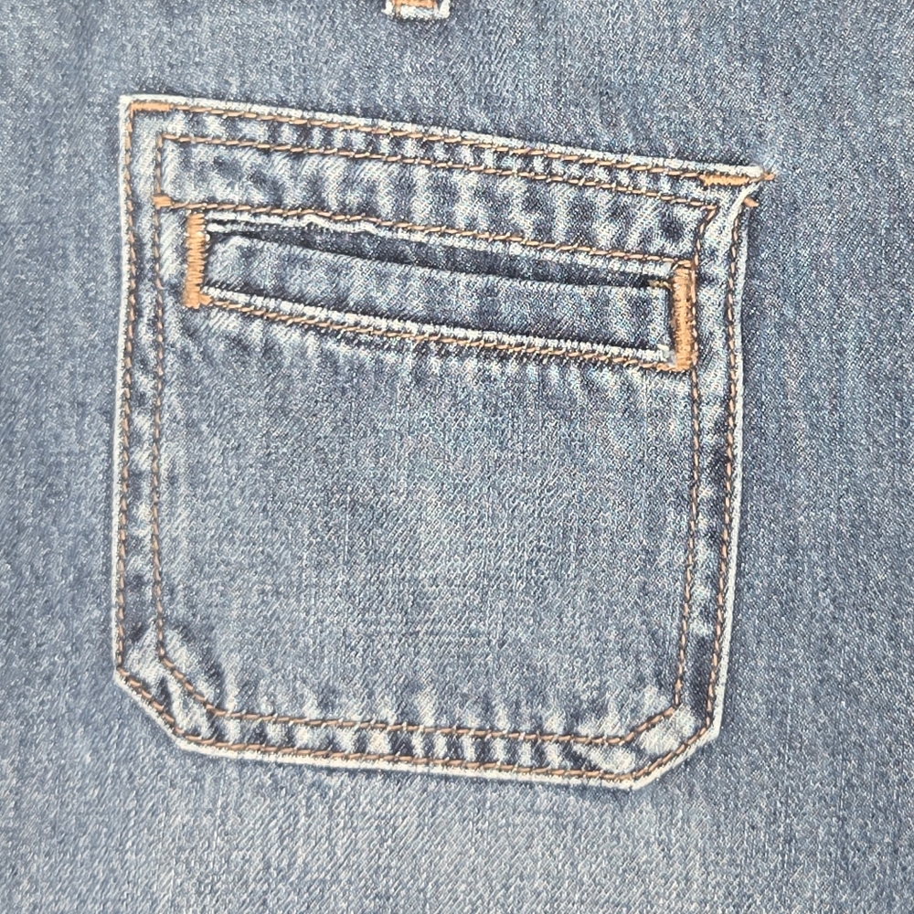 Old Navy Womens High Waisted Baggy Wide Leg Denim Jeans Size 10 - Picture 6 of 12